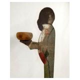 VIEW 2 CLOSEUP FOLK ART BUTLER 