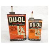 1QT, 1PT DU-OIL LIQUID TOOL CANS 