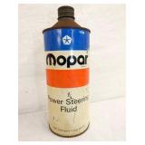 1QT. MOPAR POWER STEERING FLUID TIN 
