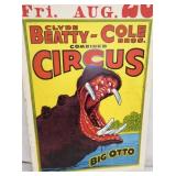 VIEW 2 RALEIGH CIRCUS POSTER 