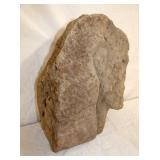 VIEW 3 BACK EARLY CARVED STONE 
