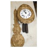 ORNATE MOULINIER WALL CLOCK 