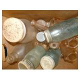 VARIOUS DRUG STORE BOTTLES 