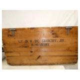 VIEW 4 BACK VIEW WWI FOOT LOCKER 