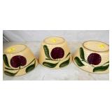 WATT APPLE PATTERN BOWLS 