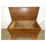 VIEW 2 INSIDE W/ TEAL/DRAWERS 