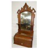 14X24 WALNUT SHAVING STAND 