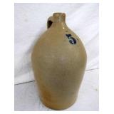 5G. SALT GLAZE POTTERY JUG 
