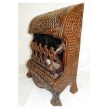 VIEW 2 SIDE UNUSUAL/ORNATE STOVE 