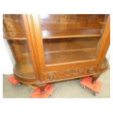 VIEW 4 BOTTOM UNUSUAL W/ CARVED DRAWER 