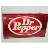 34X20 NOS DR. PEPPER EMB. SIGN 