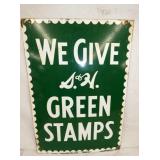 20X28 S&H DOUBLE SIDE STAMPS SIGN 