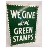 VIEW 2 OTHERSIDE S&H STAMPS SIGN 