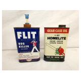 FLIT, HOMELITE ADV. CANS 