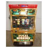 FINAL MISSION COIN OP TOKEN MACHINE 