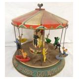 KIDDY GO ROUND TIN FERRIS WHEEL 