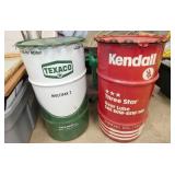 TEXACO AND KENDALL OIL BARRELS 