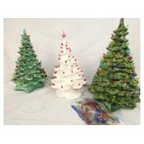 VIEW 2 CLOSEUP LIGHTED TREES 