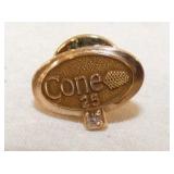 25YR CONE MILLS GOLD SERVICE W/DIAMOND 