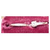 14KT SET DIAMOND WHITE GOLD RINGS 