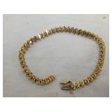 10KT TENNIS BRACLET 