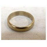 14KT MAN WHITE GOLD COMFORT BAND 