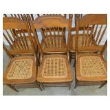 VIEW 3 6 MATCHING OAK PRESSED BACKS 