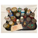 VIEW 2 COLL. CANS, OILERS 