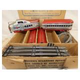 VIEW 4 ELE. MARX TRAIN SET W/ BOX 