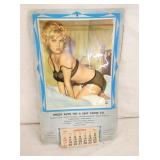 1965 SPEEDY AUTO CALENDAR W/ ART NEUVO 