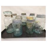 BLUE MASON JARS 