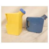 UNUSUAL SIZE HALL PITCHERS 