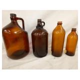 CLOROX AMBER BOTTLES 