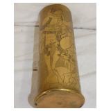 VIEW 5 3 1/2X9 WWI SHELL ART 