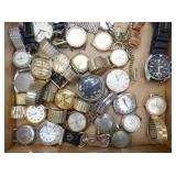VARIOUS WATCHES AND PARTS