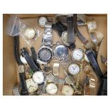 VARIOUS WATCHES AND PARTS
