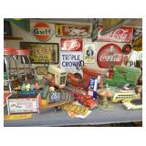PEDAL TRACTORS, COCA COLA ITEMS 