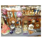 CARNIVAL GLASS, CLOCKS 