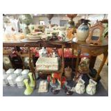 VASOLINE GLASS, CARNIVAL, POTTERY 