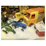 TOY TRACTORS AND OTHERS 