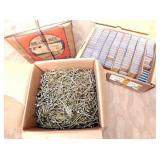 OLD STOCK NAILS, ETC 