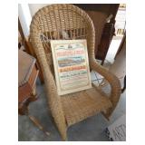 WICKER ROCKER 