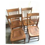 VIEW 2 4 MATCHING CHAIRS 