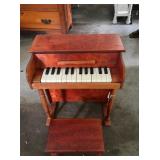 CHILDS PIANO W/ STOOL 