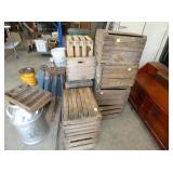 WOODEN BOXES/CRATES 