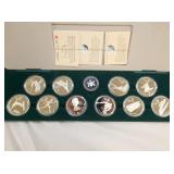 XV 1987 OLYMPIC WINTER GAMES SET 