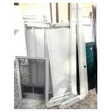 METAL SHELVING 
