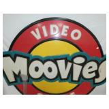 VIEW 2 CLOSEUP MOOVIES VIDEO SIGN 