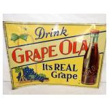 27X20 EMB. GRAPE OLA SIGN