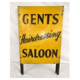 18X30 GENTS SALOON SIDEWALK SIGN